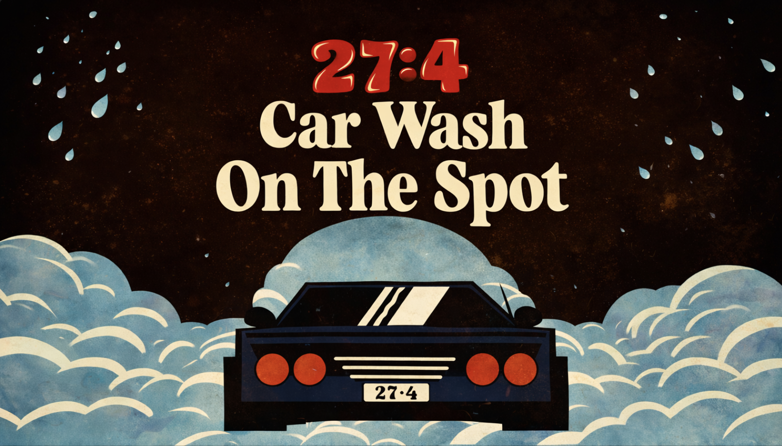 27-4 Car Wash cover logo